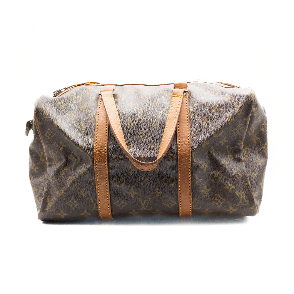 Louis Vuitton Sac à main Boston 35 Monogram Marron