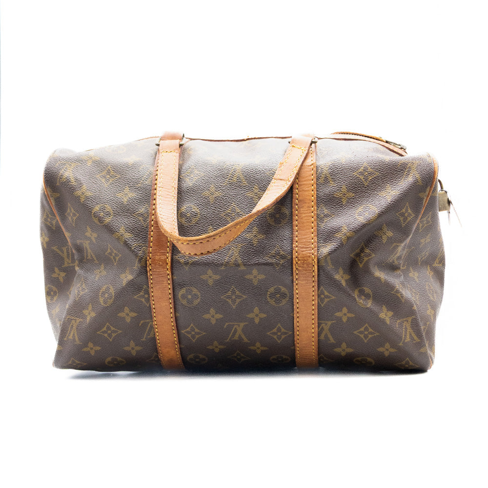 Louis Vuitton Sac à main Boston 35 Monogram Marron