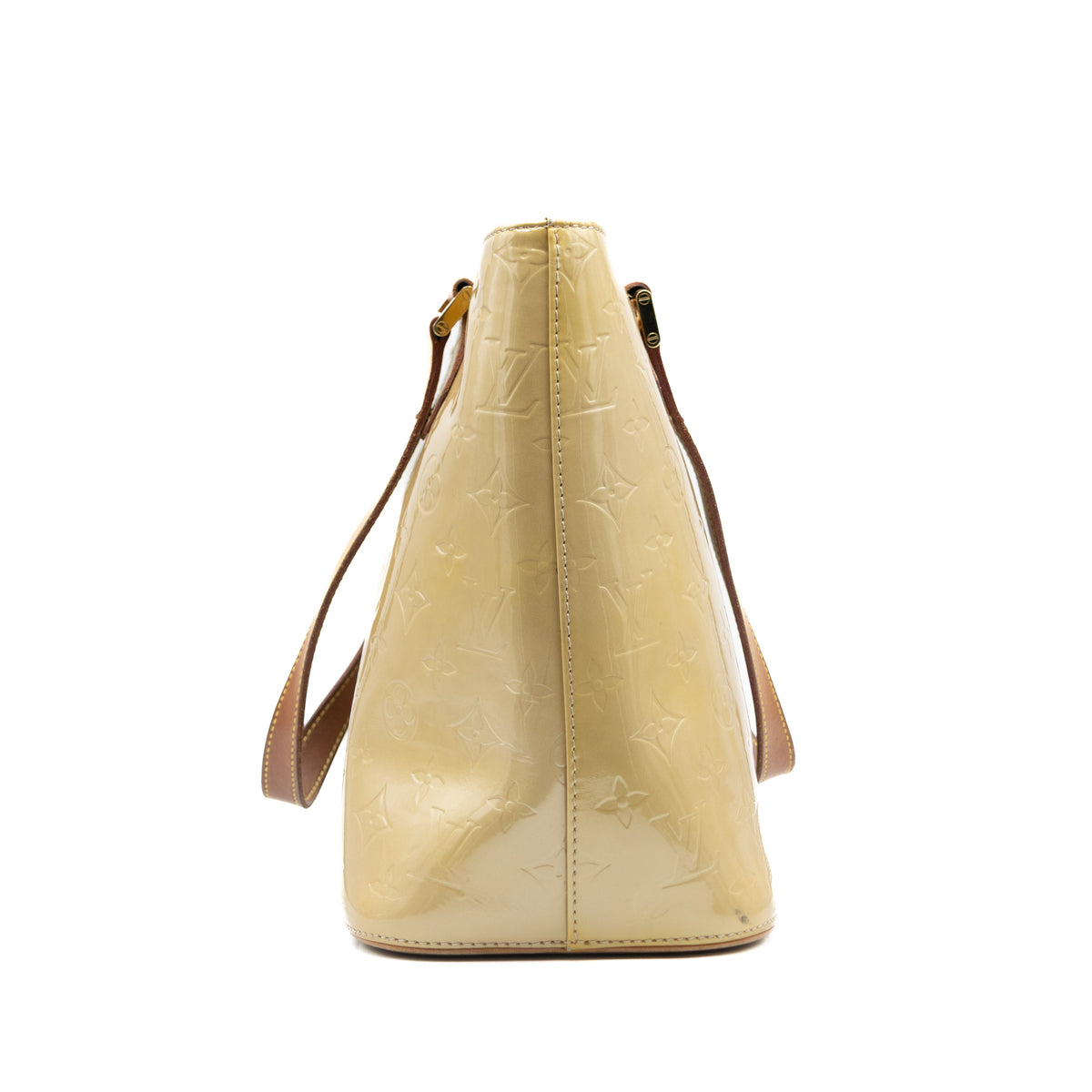 Louis Vuitton Sac à main Houston Vernis Beige