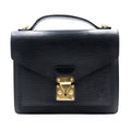 Louis Vuitton Sac à Main Monceau 28 Epi Noir