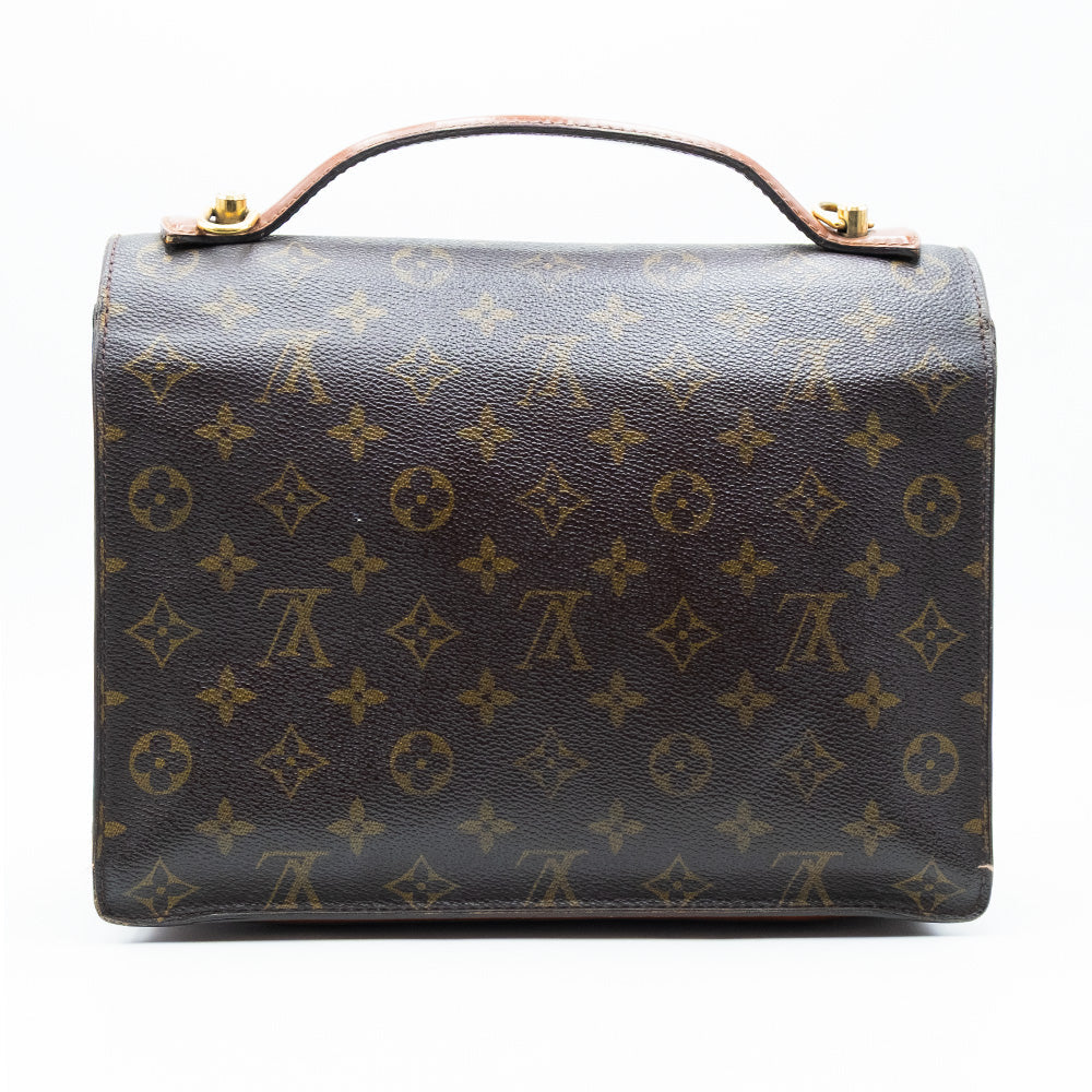 Louis Vuitton Sac à Main Monceau 28 Monogram Marron