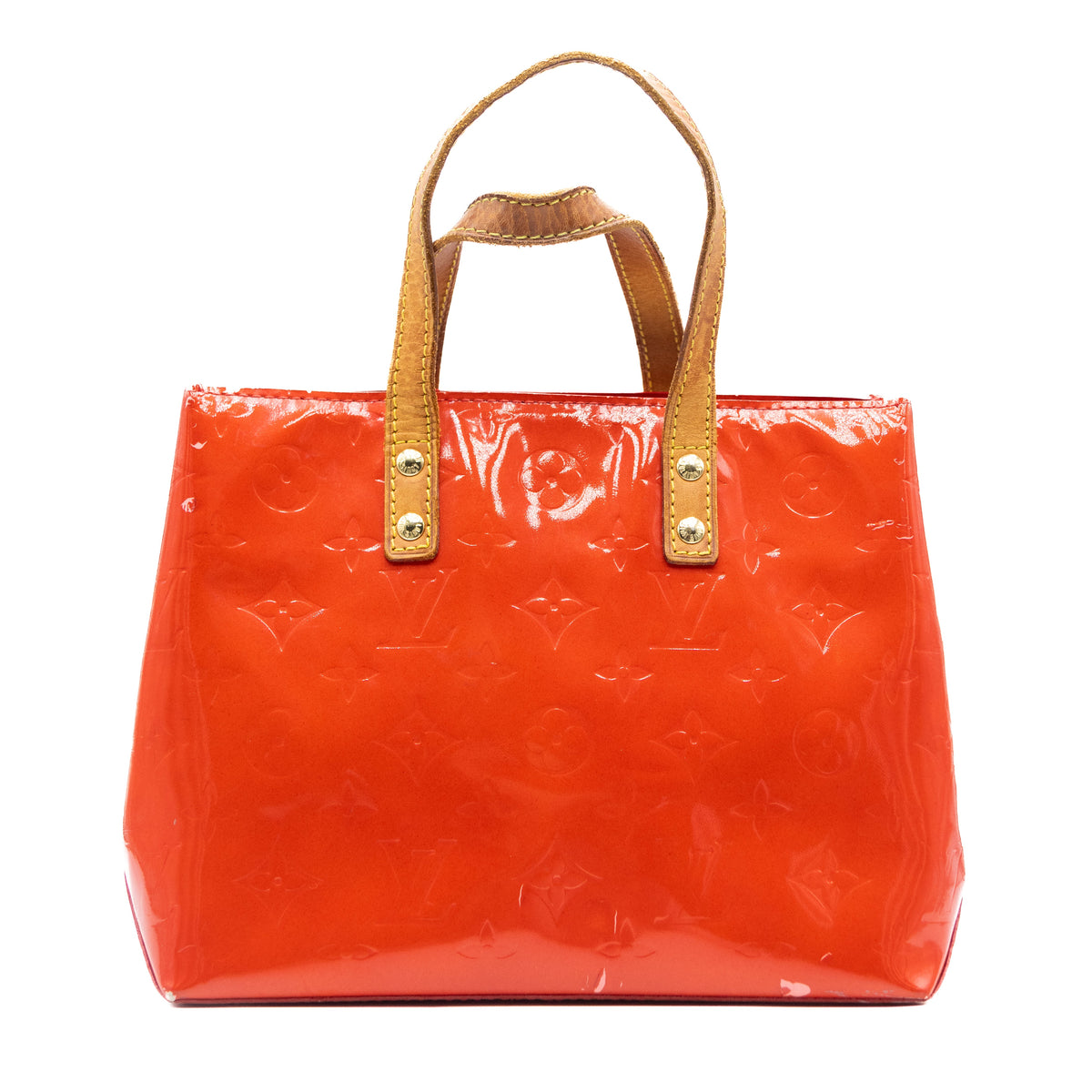 Louis Vuitton Sac à main Monogram Vernis Reade Rouge