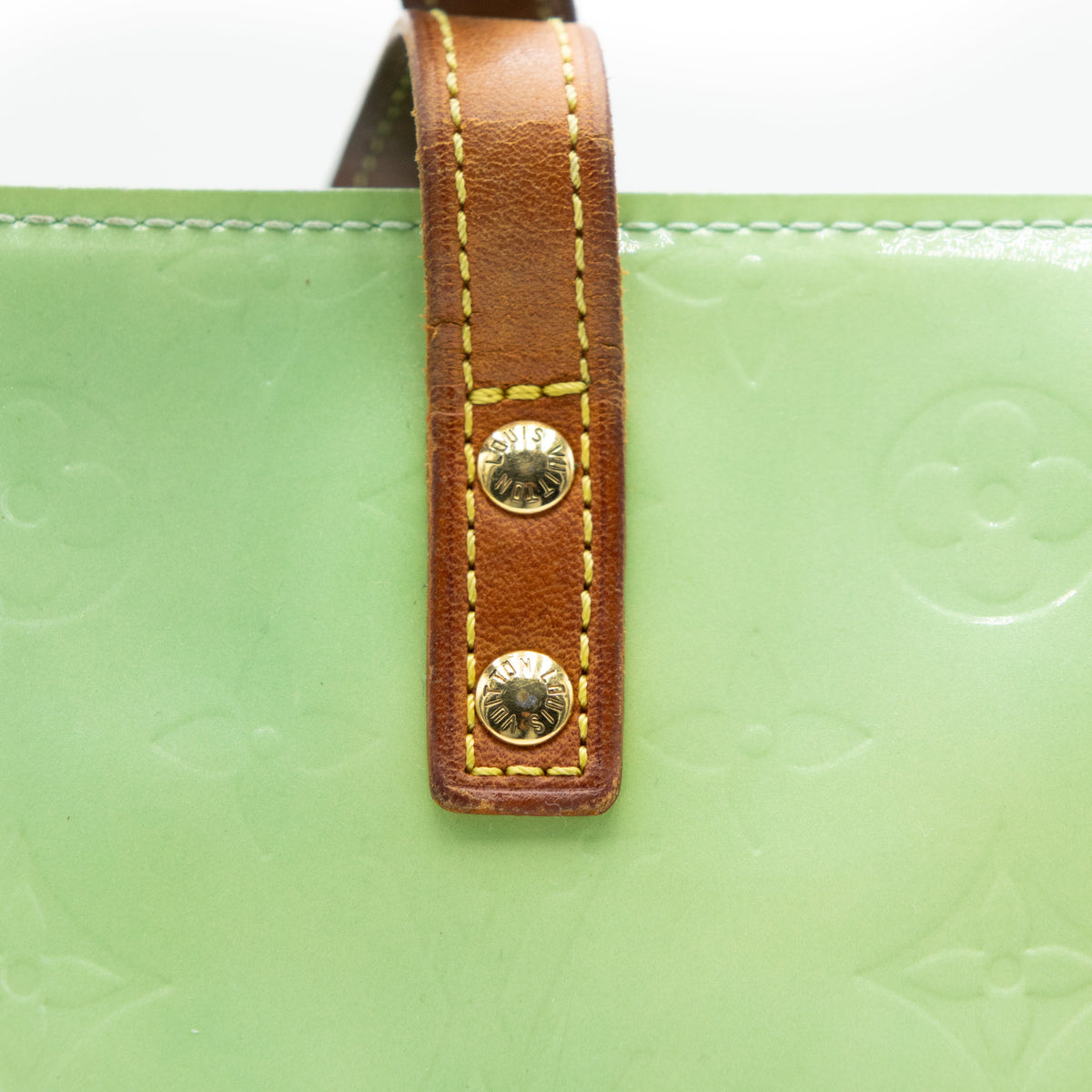 Louis Vuitton Sac à main Monogram Vernis Reade Vert