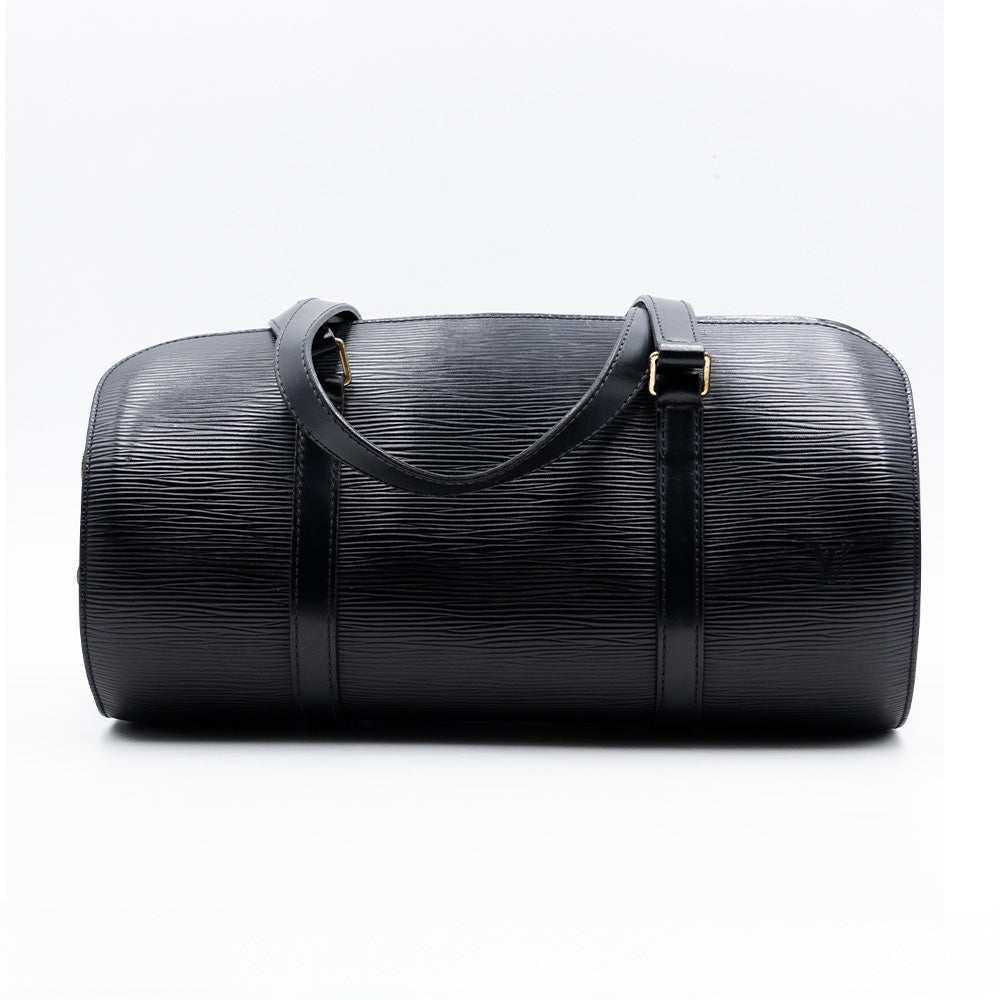 Louis Vuitton Sac à main Papillon Soufflot Epi Noir
