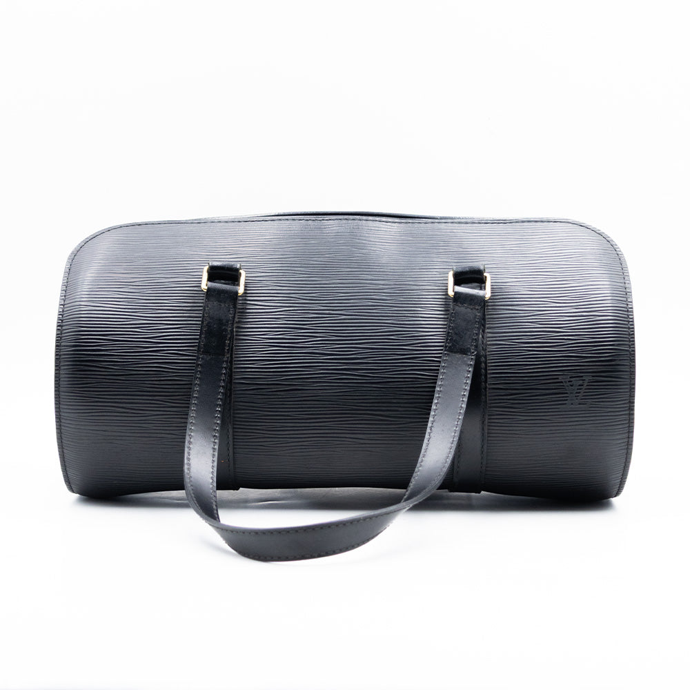 Louis Vuitton Sac à main Papillon Soufflot Epi Noir
