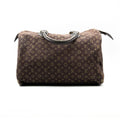 Louis Vuitton Sac à main Speedy 30 Monogram Mini Lin Marron