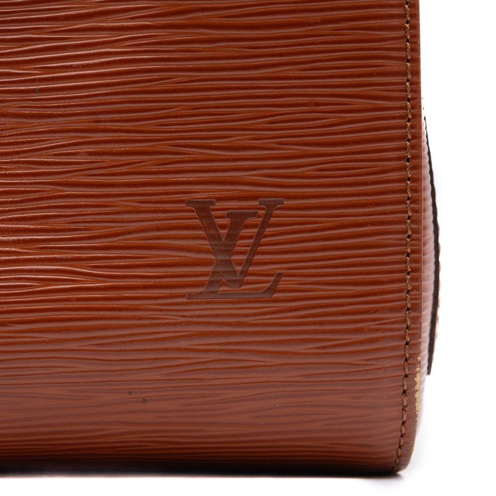 Louis Vuitton Sac à main Speedy 35 Epi Marron