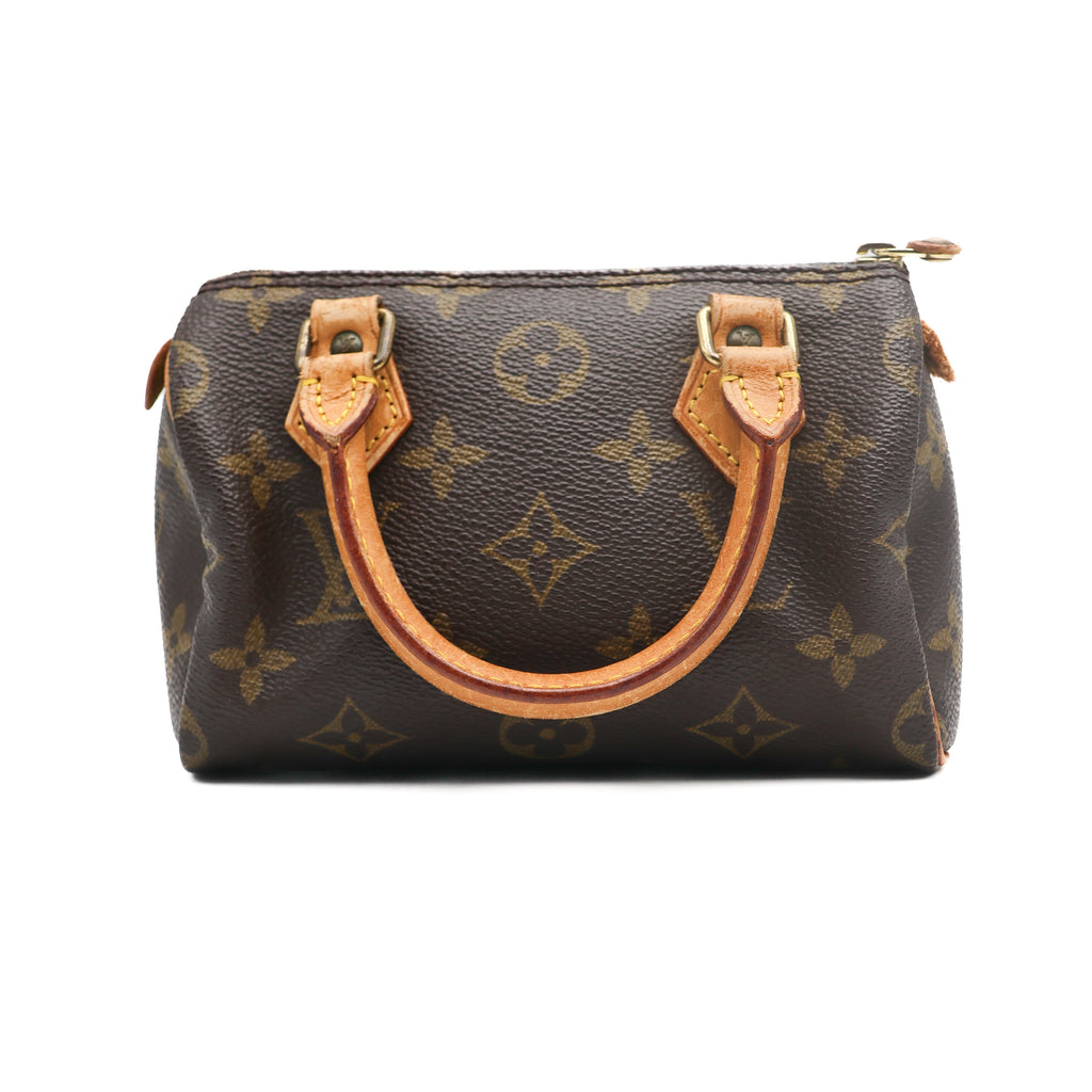 Louis Vuitton Sac à main Speedy Mini Monogram Marron