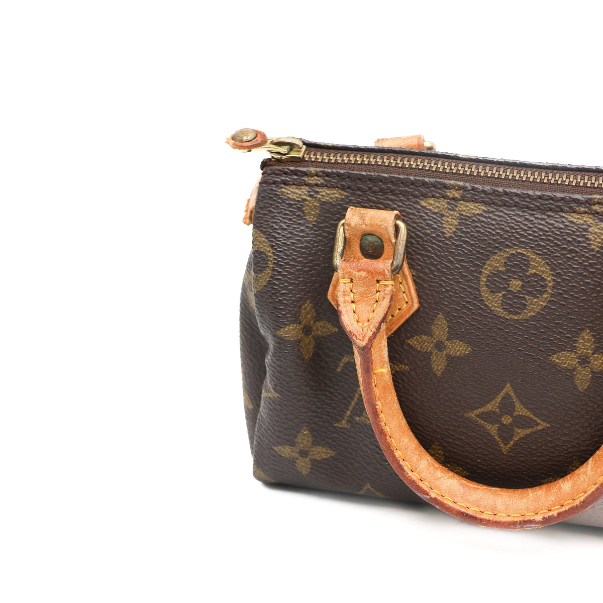 Louis Vuitton Sac à main Speedy Mini Monogram Marron