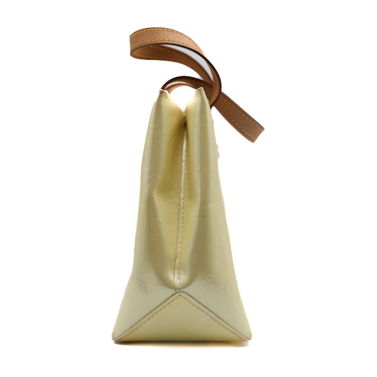 Louis Vuitton Sac à main Vernis Reade Creme PM