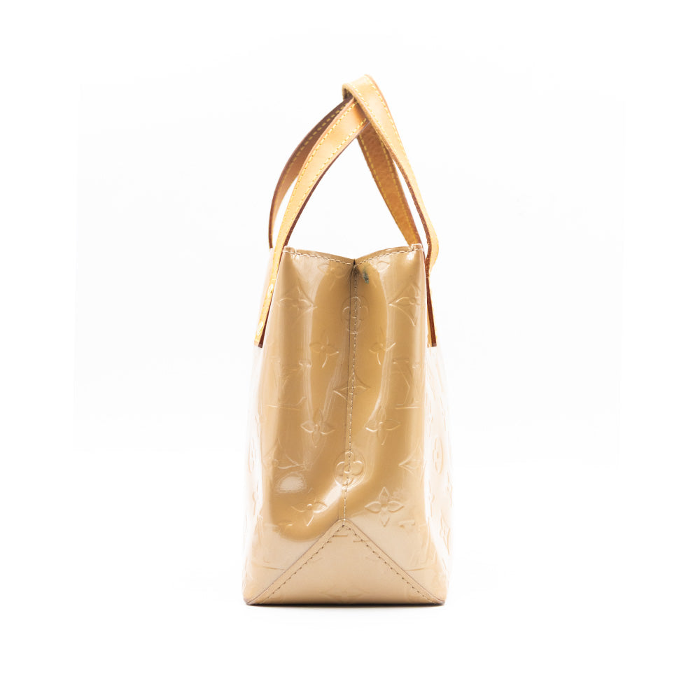 Louis Vuitton Sac à main Vernis Reade PM Beige
