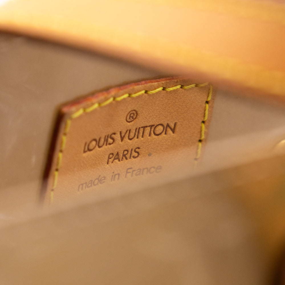 Louis Vuitton Sac à main Vernis Reade PM Beige