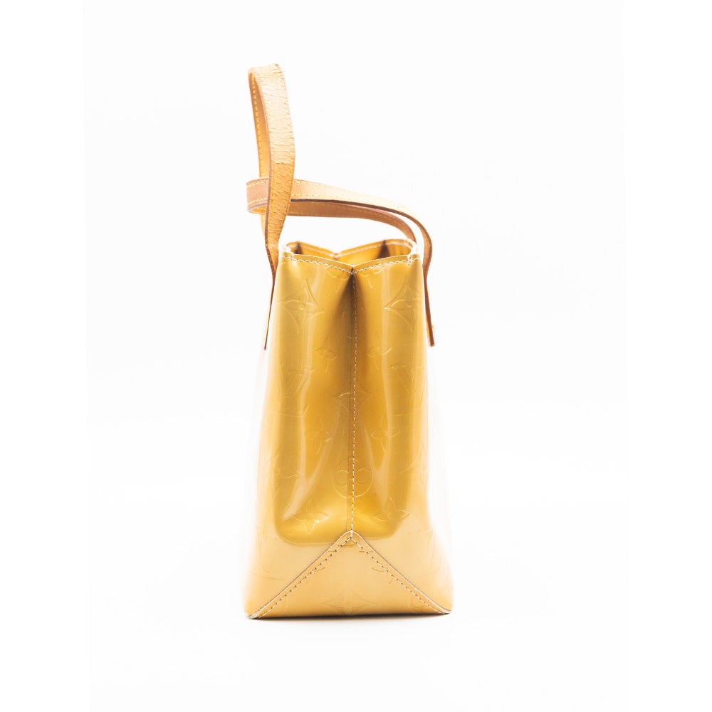 Louis Vuitton Sac à main Vernis Reade PM Beige