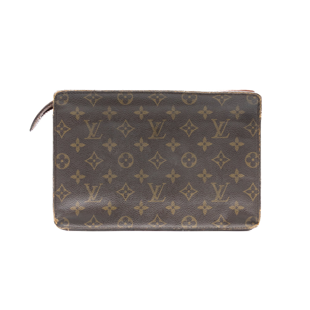 Louis Vuitton Pochette Monogram Marron