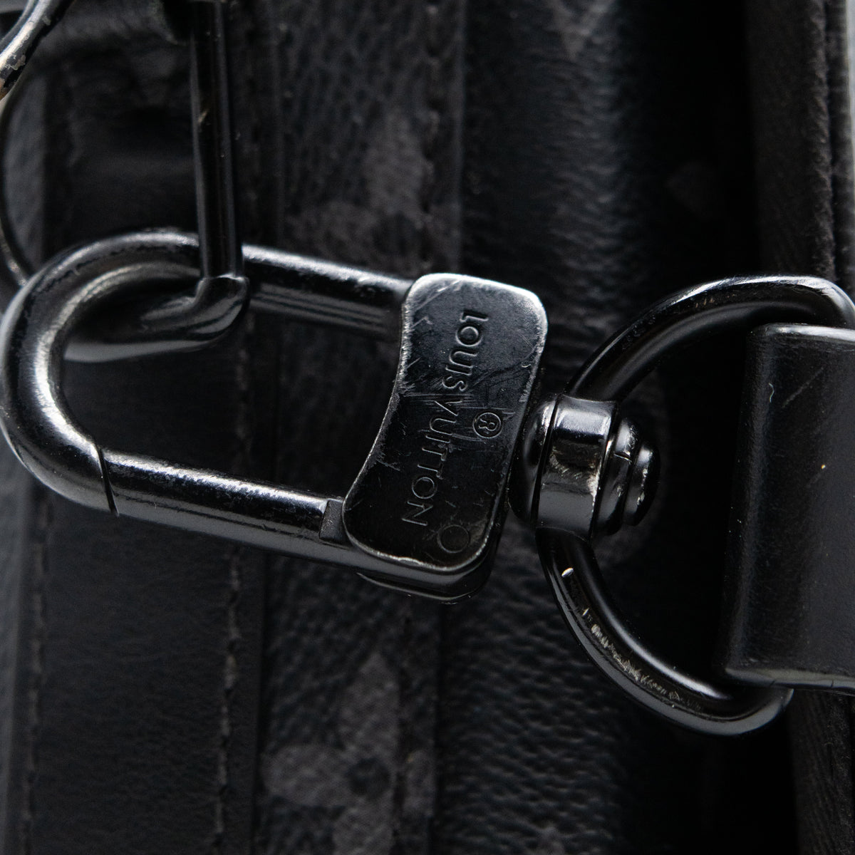 Louis Vuitton Sacoche Steamer Messenger Anthracite Grey