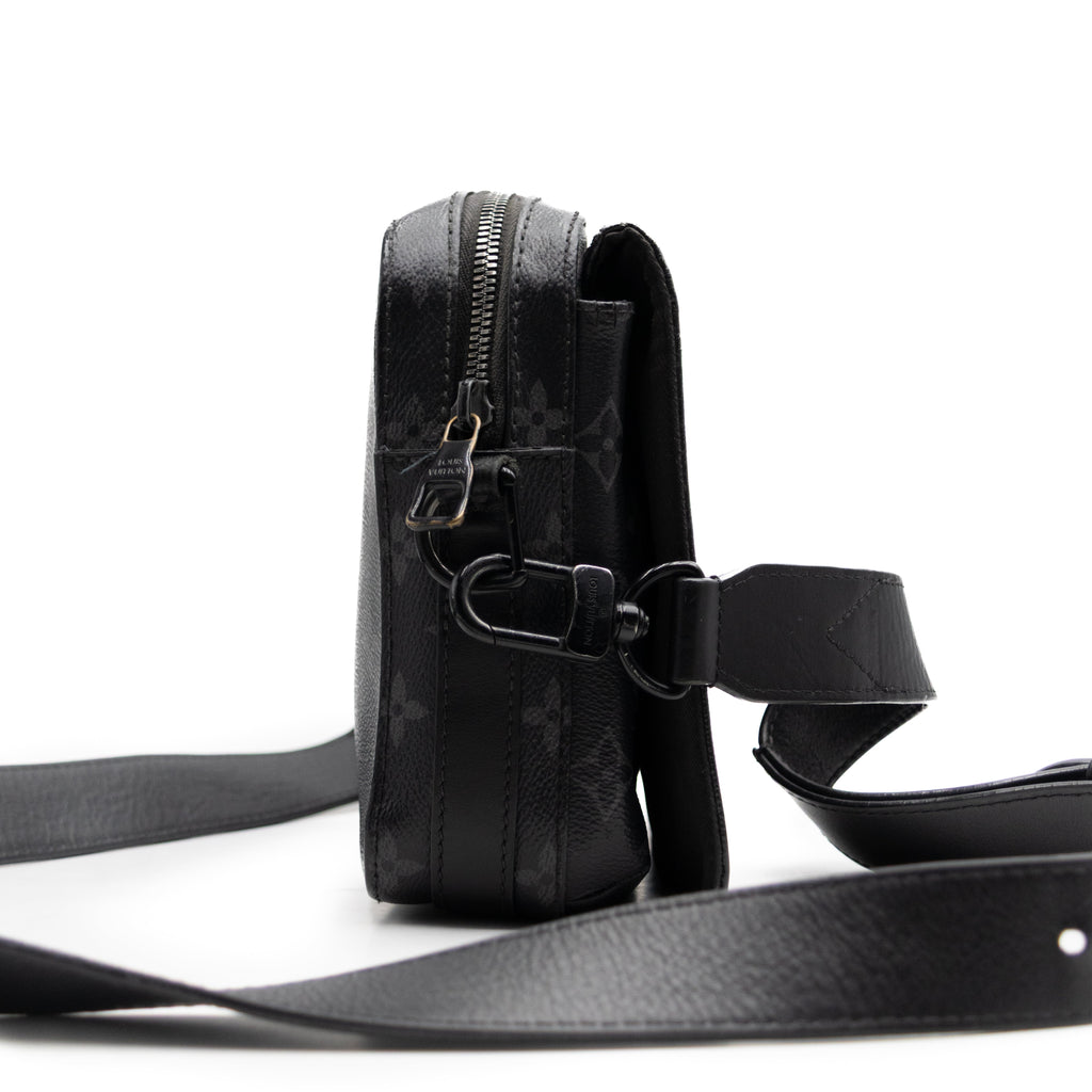 Louis Vuitton Sacoche Steamer Messenger Anthracite Grey