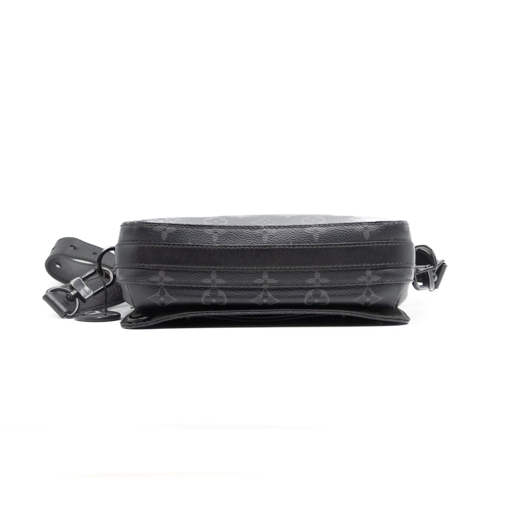 Louis Vuitton Sacoche Steamer Messenger Anthracite Grey