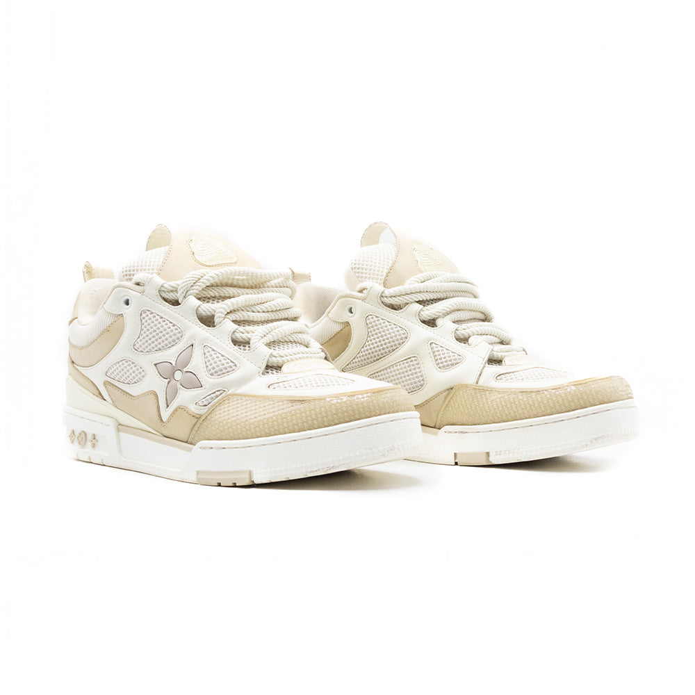 Louis Vuitton Trainer White Signature