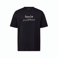 Louis Vuitton T-shirt Strass Logo Noir