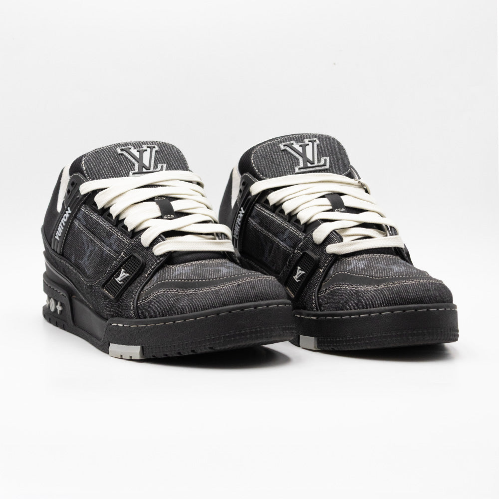 Louis Vuitton Trainer Denim Noir