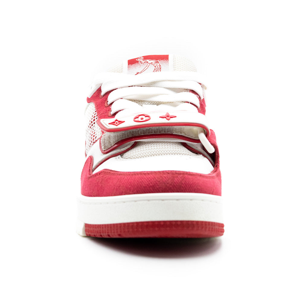 Louis Vuitton Trainer Scratch Rouge