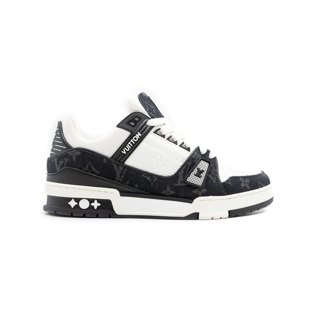 Louis Vuitton Trainer White Black White