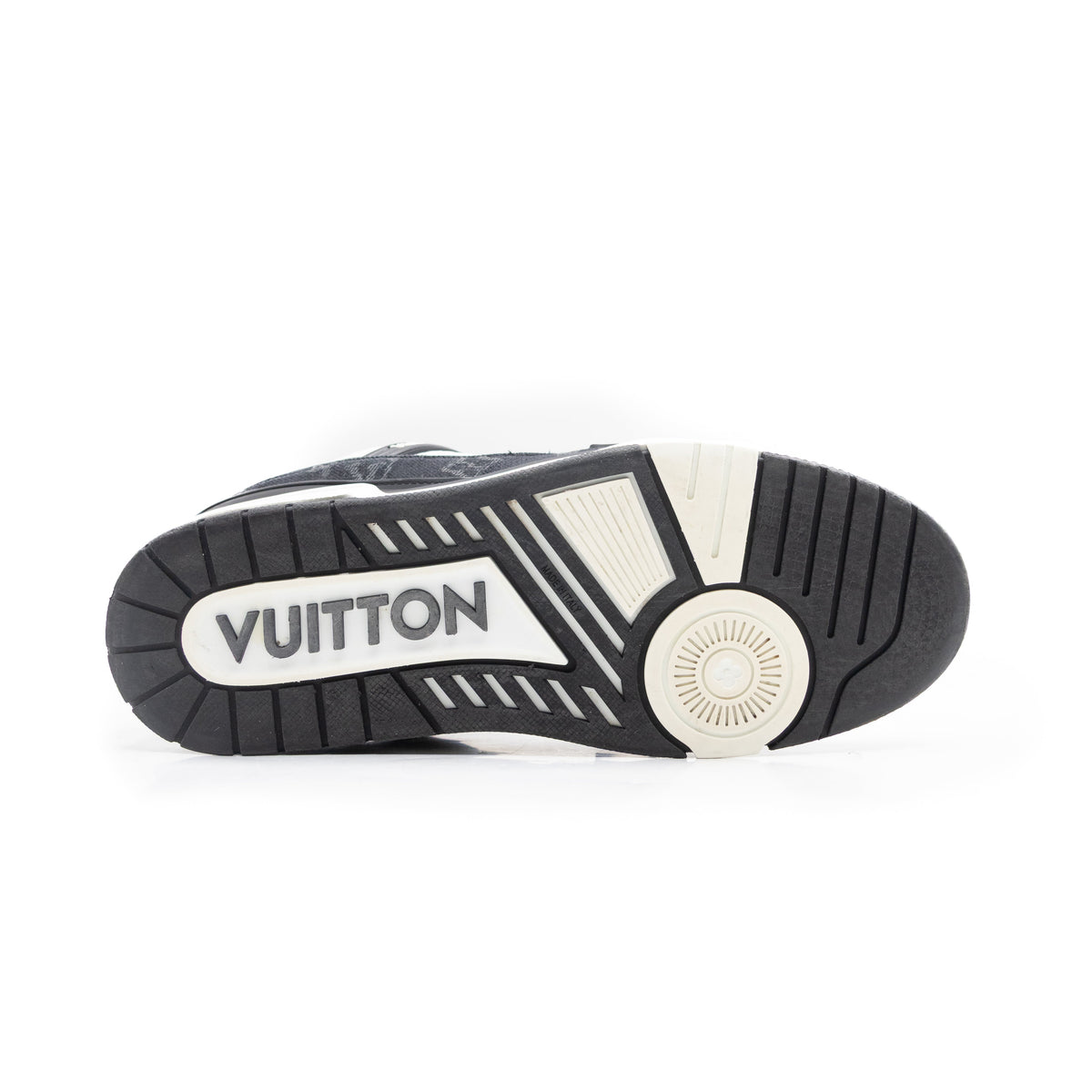 Louis Vuitton Trainer White Black White