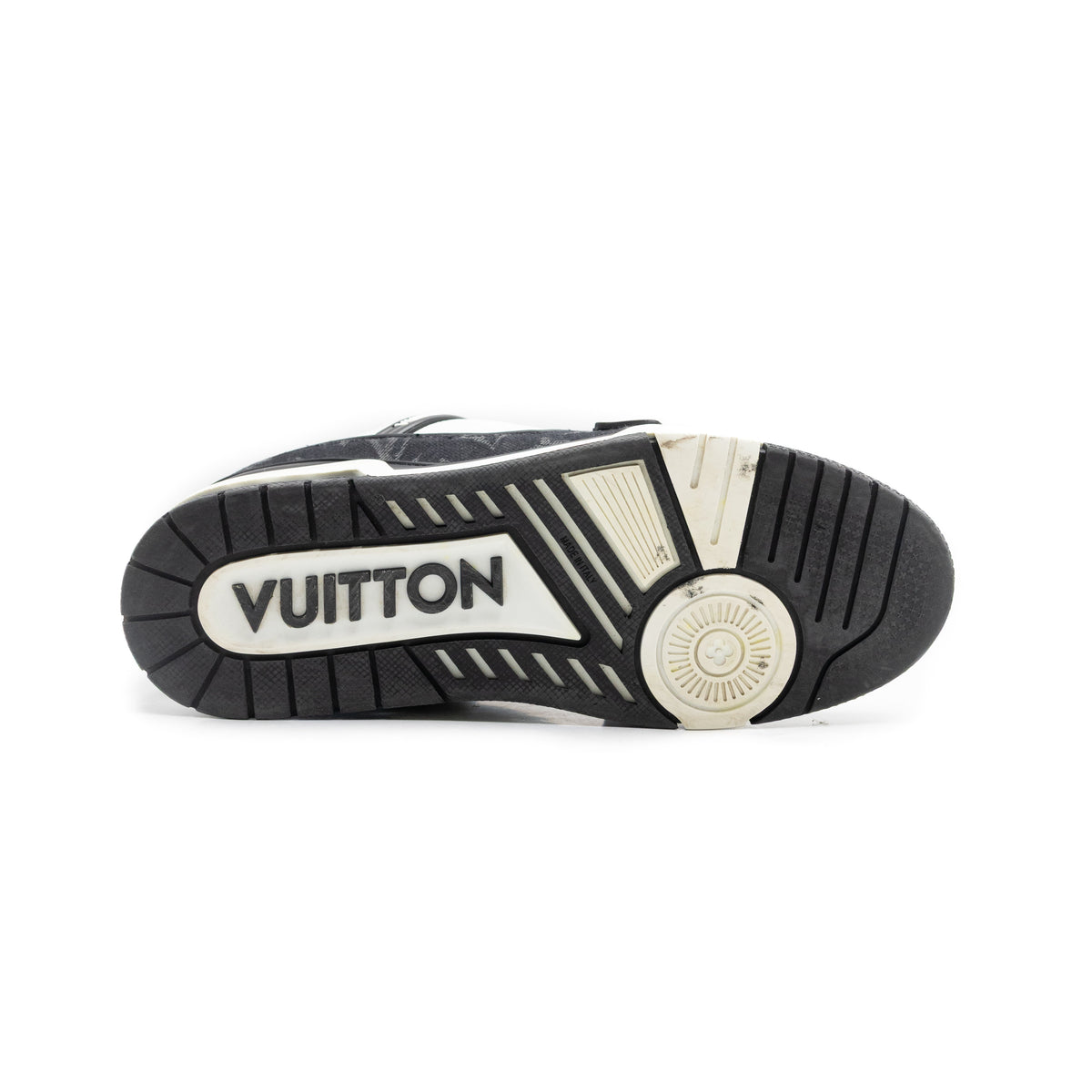 Louis Vuitton Trainer White Black White