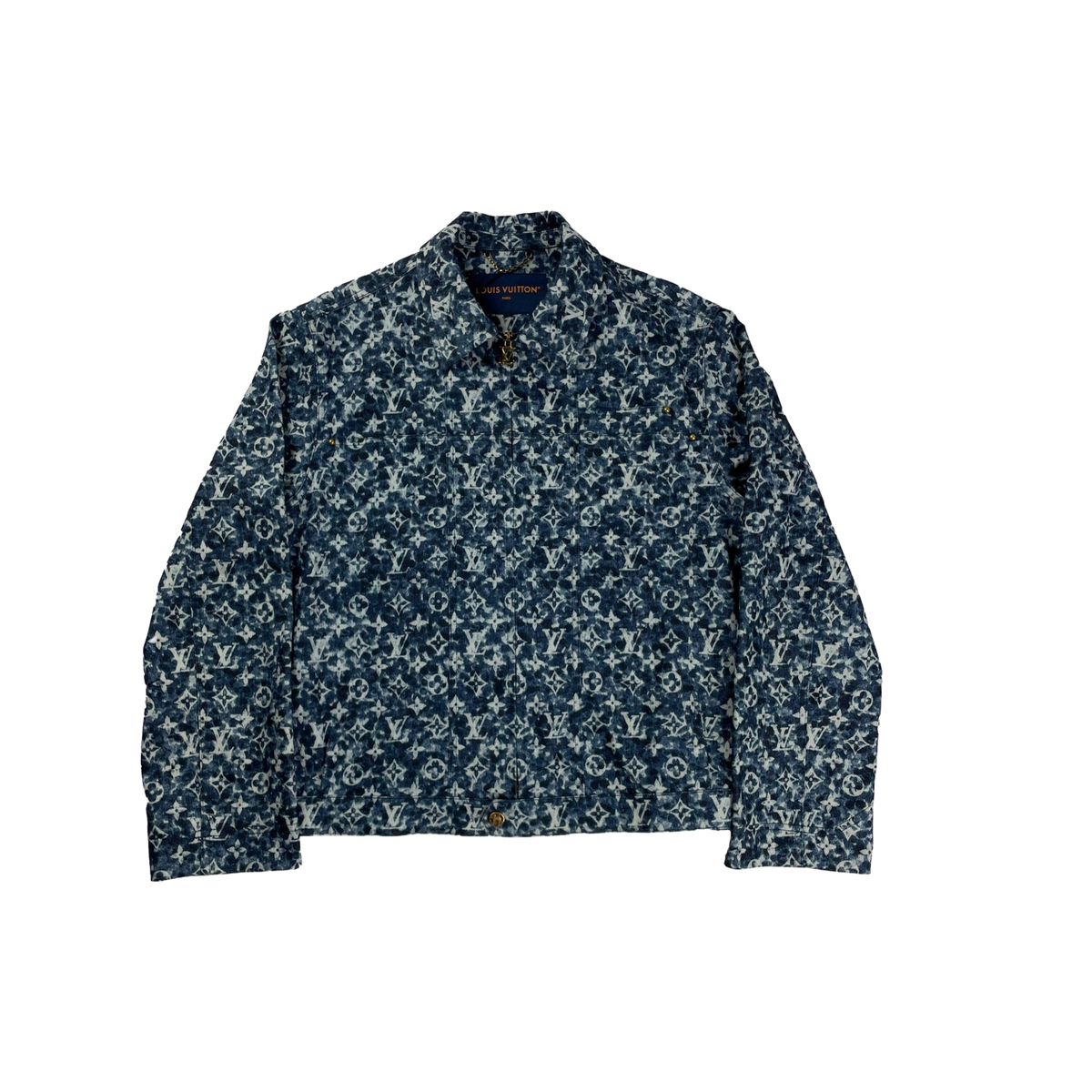 Louis Vuitton Veste Monogram Pointillism Workwear Jean