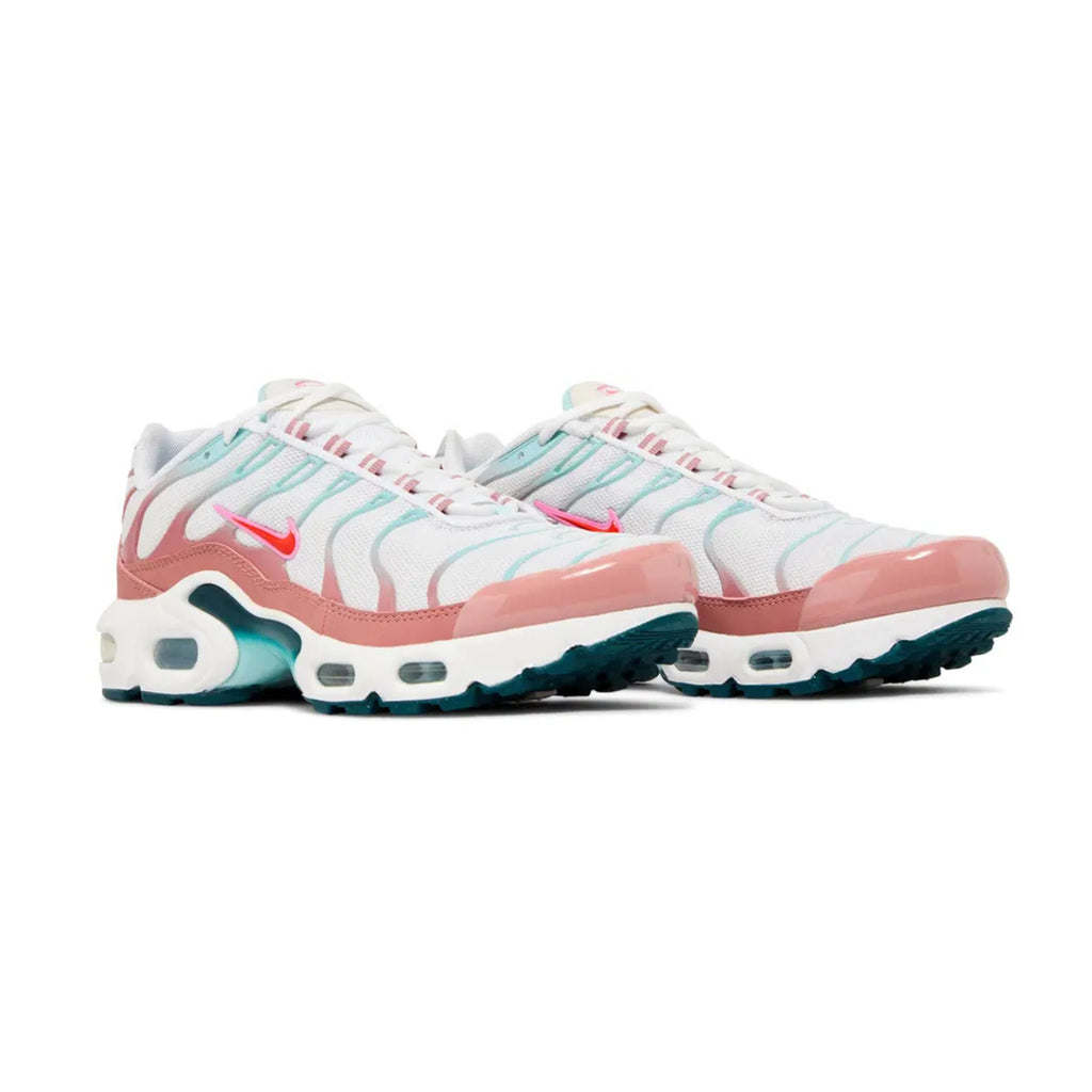 Nike Air Max Plus White Red Stardust Jade Ice Siren Red