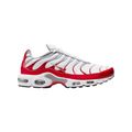 Nike Air Max Plus White University Red Wolf Grey