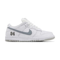 Nike SB Dunk Low Supreme 94 White Metallic Silver