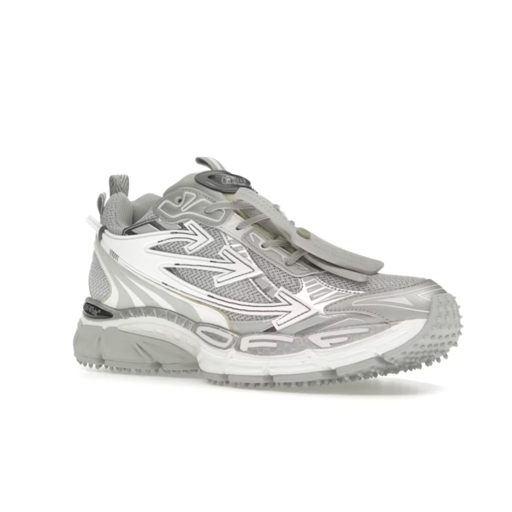 Off-White Be Right Back Gray Silver