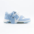 Off-White Out Of Office OOO Low Tops Leather White Light Blue