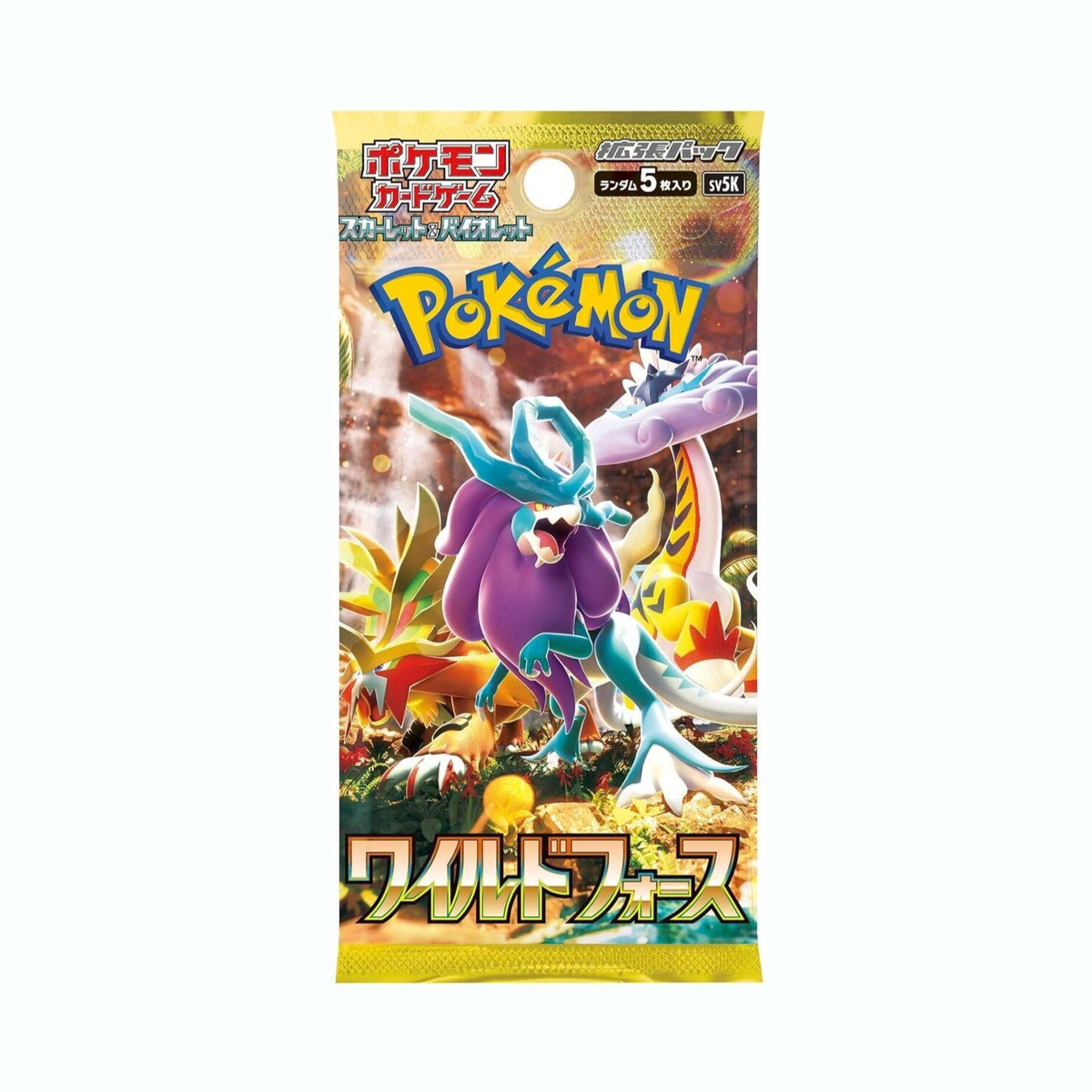 Pokemon Booster Scarlet & Violet Wild Force Booster