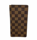 Portefeuille long Louis Vuitton Damier Porte-Cartes Crédit ébène