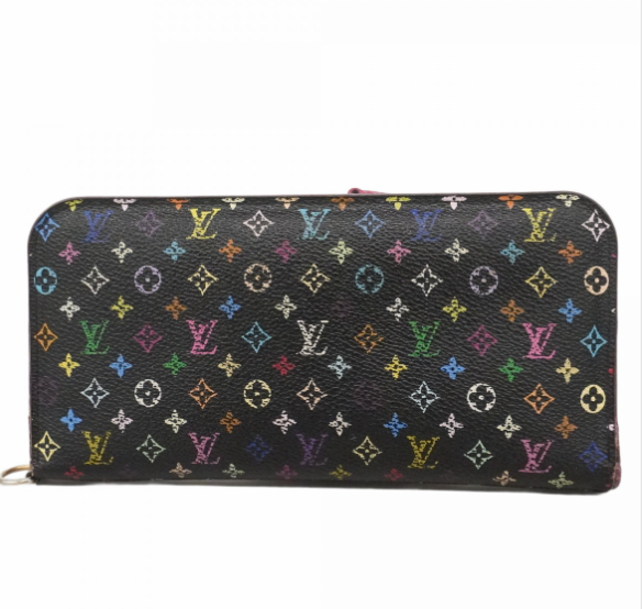 Portefeuille long Louis Vuitton Insolite Monogram Multicolore noir