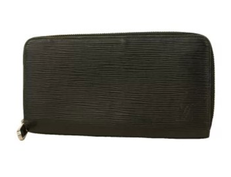 Portefeuille long Louis Vuitton Épi Zippy Wallet noir