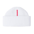 Prada Bonnet en Re-Nylon Tec Rec côtelé
