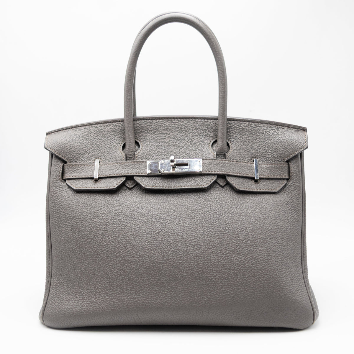 Sac à main Hermès Birkin 30 Etoupe grey