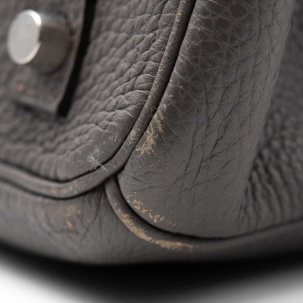 Sac à main Hermès Birkin 30 Etoupe grey
