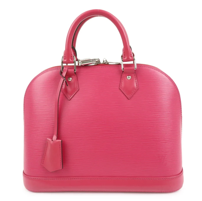 Sac à main Louis Vuitton Épi Alma PM Pivoine