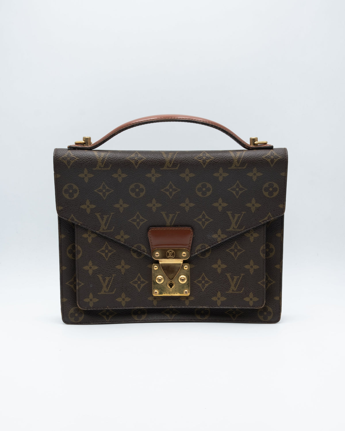 Louis Vuitton Sac à Main Monceau 28 Monogram Marron