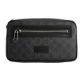 Sac banane GG Supreme Soft Noir / Gris