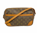 Sac bandoulière Louis Vuitton Trocadéro 27 monogramme marron