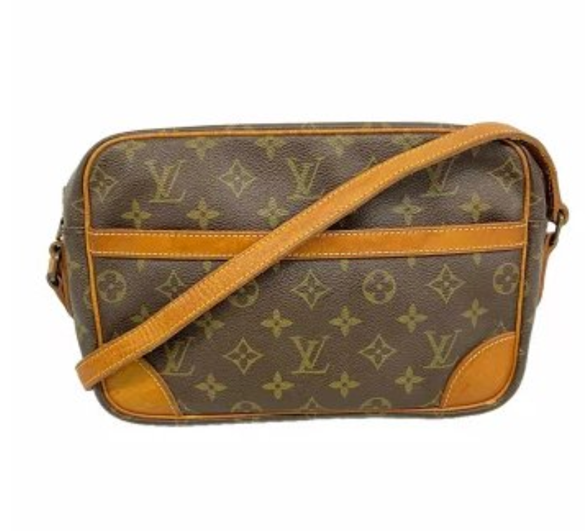 Sac bandoulière Louis Vuitton Trocadéro 27 monogramme marron