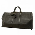 Sac Boston Louis Vuitton Épi Keepall 55 noir