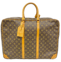 sac Boston Louis Vuitton Monogram Sirius 50 marron