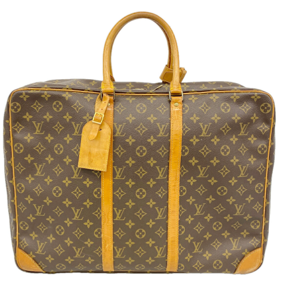 sac Boston Louis Vuitton Monogram Sirius 50 marron
