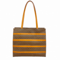Sac cabas Céline Macadam PVC marron